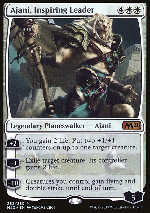 Ajani, Inspiring Leader